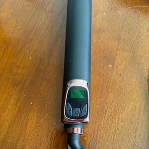 Black Hair Straightener with Digital Display